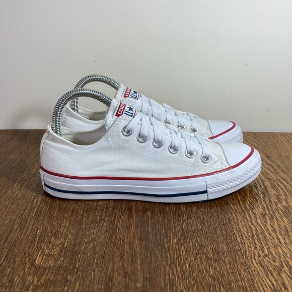 Converse Shoes - Converse CTAS Low Top White Canvas Womens 7 Mens 5